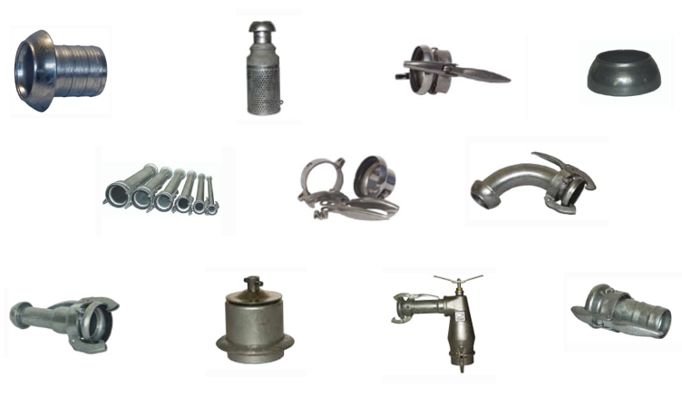 Schnellkupplungsprogramm für Rohre, Formstücke und Zubehör